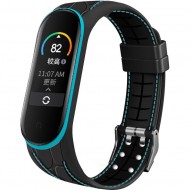 Ремешок Bamboo для Xiaomi Mi Band 5 / 6 (Голубой)