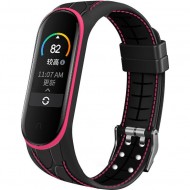 Ремешок Bamboo для Xiaomi Mi Band 5 / 6 (Розовый)