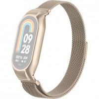 Браслет Rumi Milanese loop металлический для Xiaomi Smart Band 8 (звездный свет)