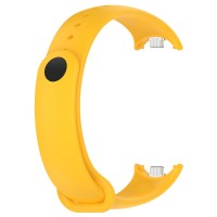 Силиконовый ремешок Rumi Metalfix для Xiaomi Smart Band 8 (желтый)