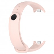 Ремешок Rumi Metalfix силиконовый для Xiaomi Smart Band 8 (нежно-розовый)