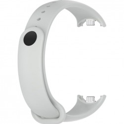 Ремешок Rumi Metalfix силиконовый для Xiaomi Smart Band 8 (серый)
