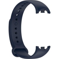 Ремешок Rumi силиконовый для Xiaomi Smart Band 8 (темно-синий)