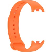 Силиконовый ремешок Rumi для Xiaomi Smart Band 8 (оранжевый)