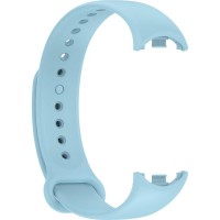 Силиконовый ремешок Rumi для Xiaomi Smart Band 8 (голубой)