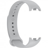 Ремешок Rumi силиконовый для Xiaomi Smart Band 8 (серый)