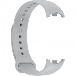 Ремешок Rumi силиконовый для Xiaomi Smart Band 8 (серый)