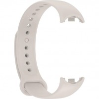 Ремешок Rumi силиконовый для Xiaomi Smart Band 8 (бежевый)