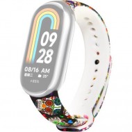 Ремешок Rumi силиконовый для Xiaomi Smart Band 8 (муэртос)