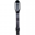 Металлический блочный браслет Rumi Snake для Xiaomi Smart Band 8 (серый)