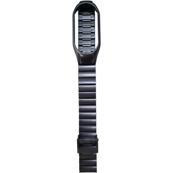 Браслет Rumi Snake металлический для Xiaomi Smart Band 8 (серый)