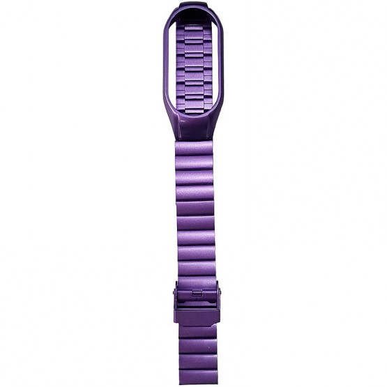 Браслет Rumi Snake металлический для Xiaomi Smart Band 8 (сиреневый)