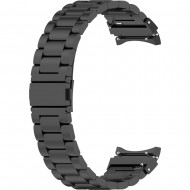 Браслет Rumi Heavy для Galaxy Watch4 / 5 / 6 / 7 (20 мм, металлический, черный)
