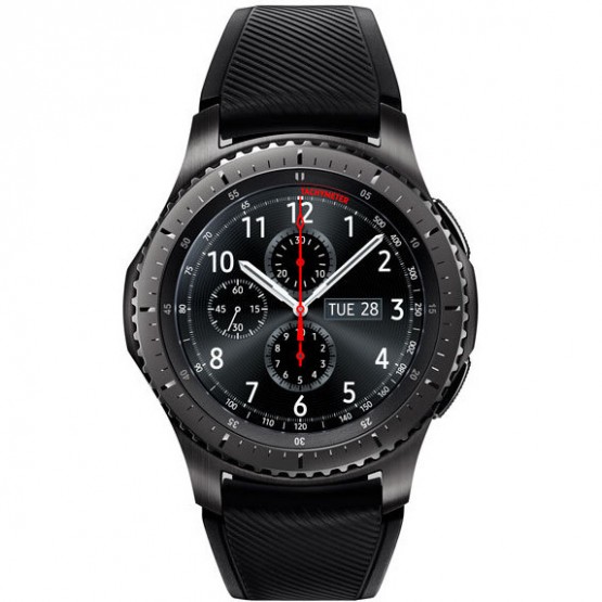 Умные часы Samsung Gear S3 frontier (темно-серый цвет)