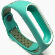 Спортивный ремешок для Xiaomi Mi Band 2 Бирюзовый