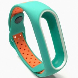 Спортивный ремешок для Xiaomi Mi Band 2 Бирюзовый