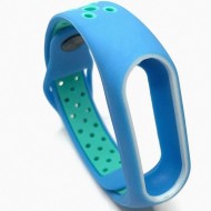 Спортивный ремешок для Xiaomi Mi Band 2 Голубой