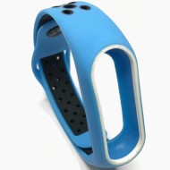 Спортивный ремешок для Xiaomi Mi Band 2 Голубой