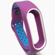 Спортивный ремешок Rumi для Xiaomi Mi Band 2 Фиолетовый