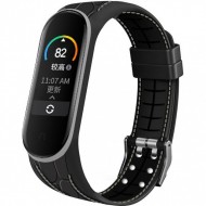 Ремешок Bamboo для Xiaomi Mi Band 5 / 6 (Серый)