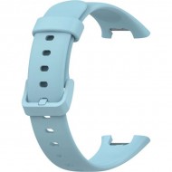 Ремешок Rumi силиконовый для Xiaomi Mi Smart Band 7 Pro (серо-голубой