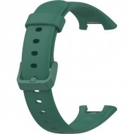 Ремешок Rumi силиконовый для Xiaomi Mi Smart Band 7 Pro (темно-зеленый)