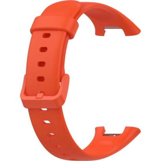 Ремешок Rumi силиконовый для Xiaomi Mi Smart Band 7 Pro (персиковый)