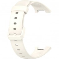 Ремешок Rumi силиконовый для Xiaomi Mi Smart Band 7 Pro (белый)