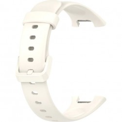 Ремешок Rumi силиконовый для Xiaomi Mi Smart Band 7 Pro (белый)