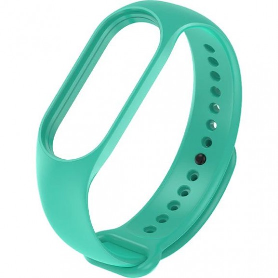 Ремешок Rumi силиконовый для Xiaomi Mi Smart Band 7 (аквамарин)