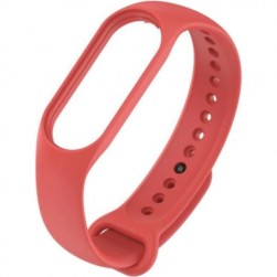 Ремешок Rumi силиконовый для Xiaomi Mi Smart Band 7 (гранатовый)