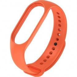 Ремешок Rumi силиконовый для Xiaomi Mi Smart Band 7 (оранжевый)