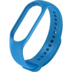 Ремешок Rumi силиконовый для Xiaomi Mi Smart Band 7 (небесный)