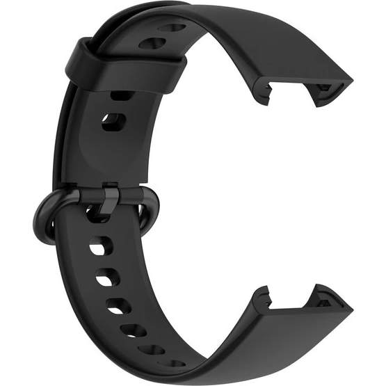 Ремешок Rumi силиконовый для Xiaomi Redmi Watch 2 Lite (черный)