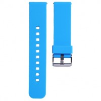 Силиконовый ремешок Rumi Casual для часов 22 мм (синий)