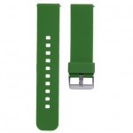 Силиконовый ремешок Rumi Casual для часов 22 мм (зеленый)