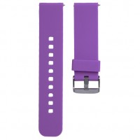 Силиконовый ремешок Rumi Casual для часов 22 мм (фиолетовый)