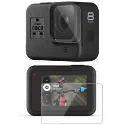Стекло защитное для GoPro HERO8 Black (2 в 1)